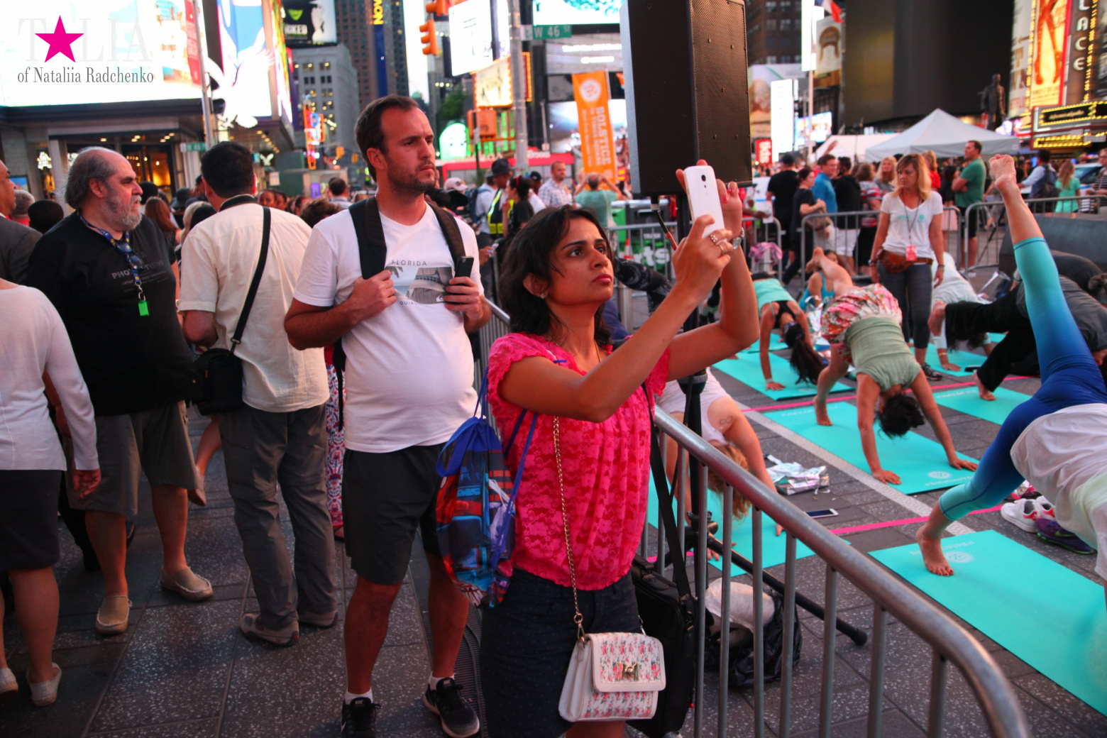 Yoga Festival "Solstice in Times Square 2017"