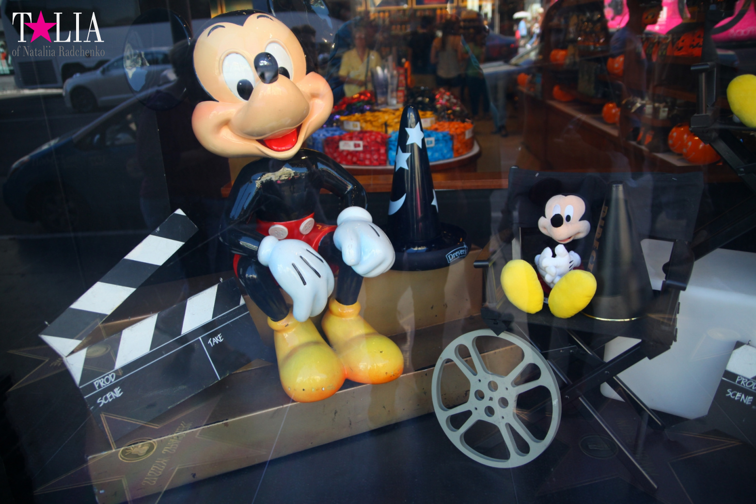 Аллея звезд или Аллея славы в Голливуде (Лос Анджелес, Калифорния)