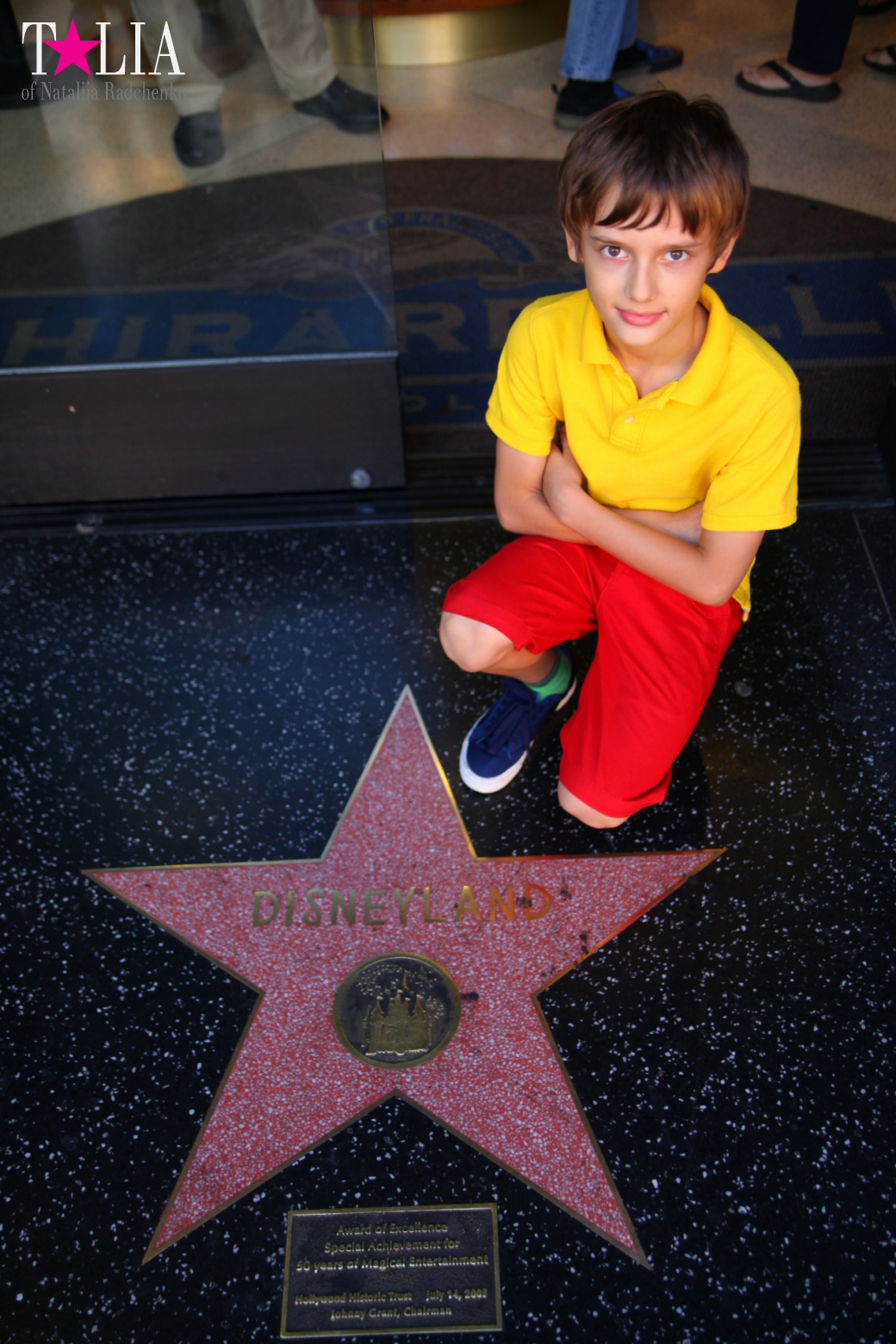 Аллея Славы Голливуда или Аллея отпечатков + "4 леди Голливуда"