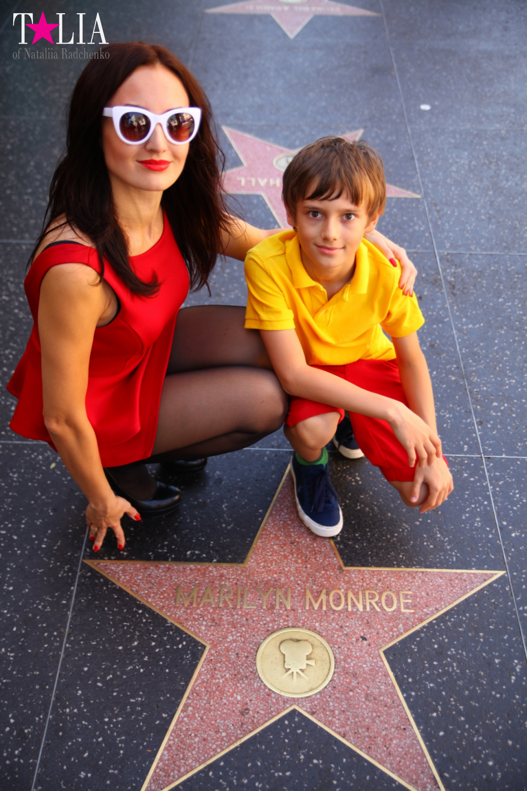 Аллея звезд или Аллея славы в Голливуде (Лос Анджелес, Калифорния)