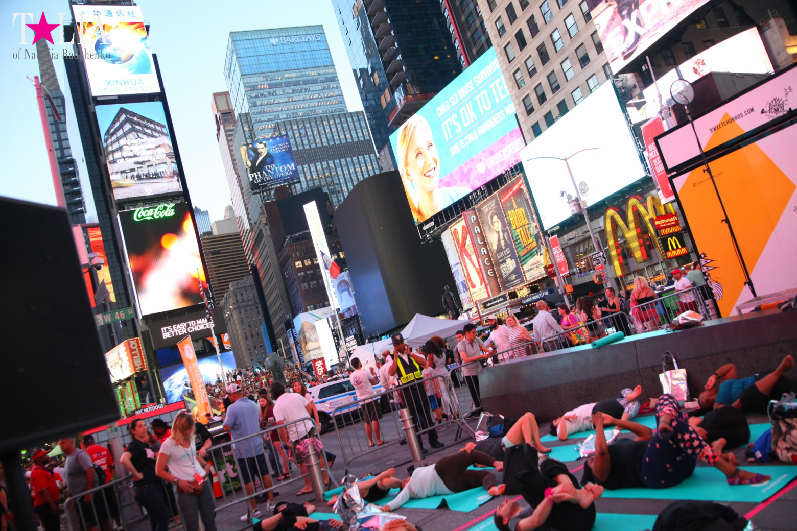Yoga Festival "Solstice in Times Square 2017"