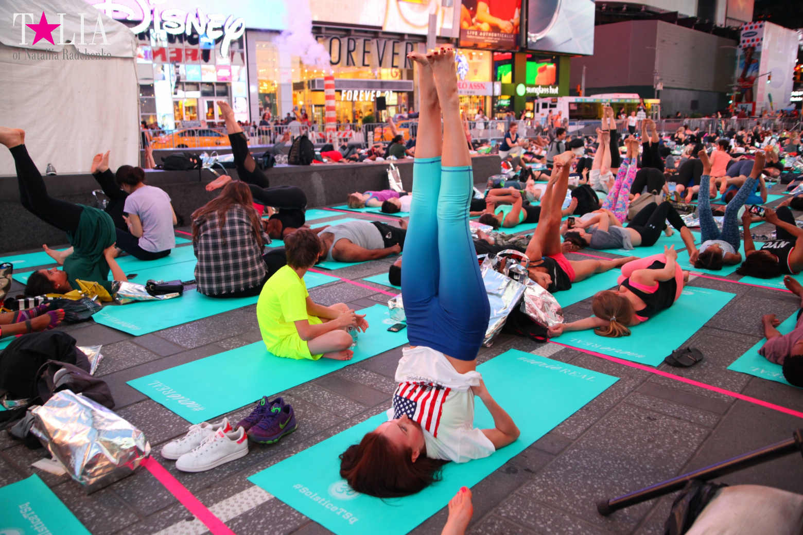 Yoga Festival "Solstice in Times Square 2017"