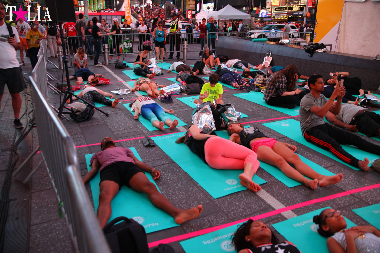 Yoga Festival "Solstice in Times Square 2017"