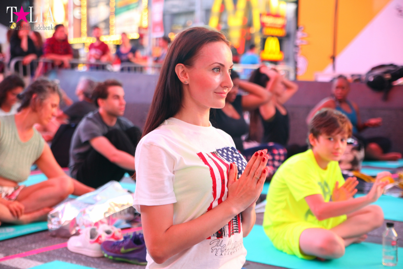 Yoga Festival "Solstice in Times Square 2017"