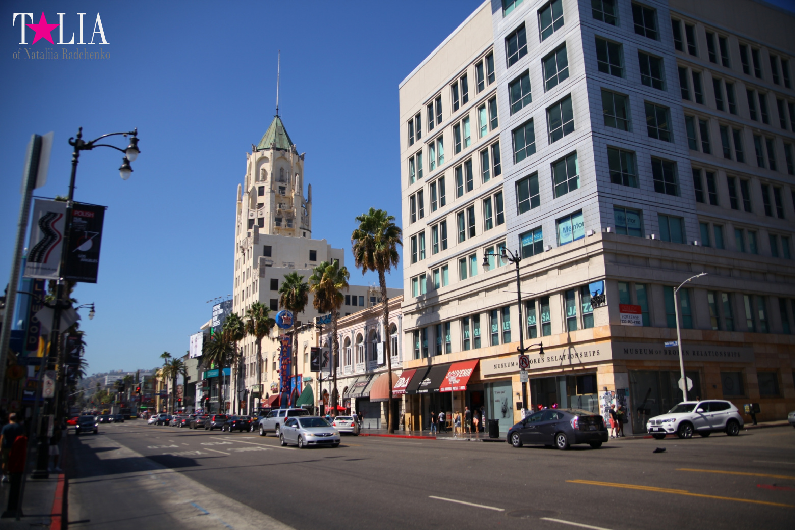 Аллея звезд или Аллея славы в Голливуде (Лос Анджелес, Калифорния)