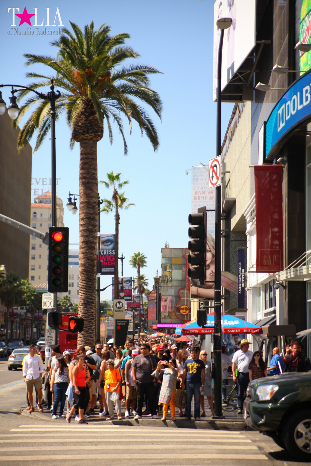 Аллея звезд или Аллея славы в Голливуде (Лос Анджелес, Калифорния)