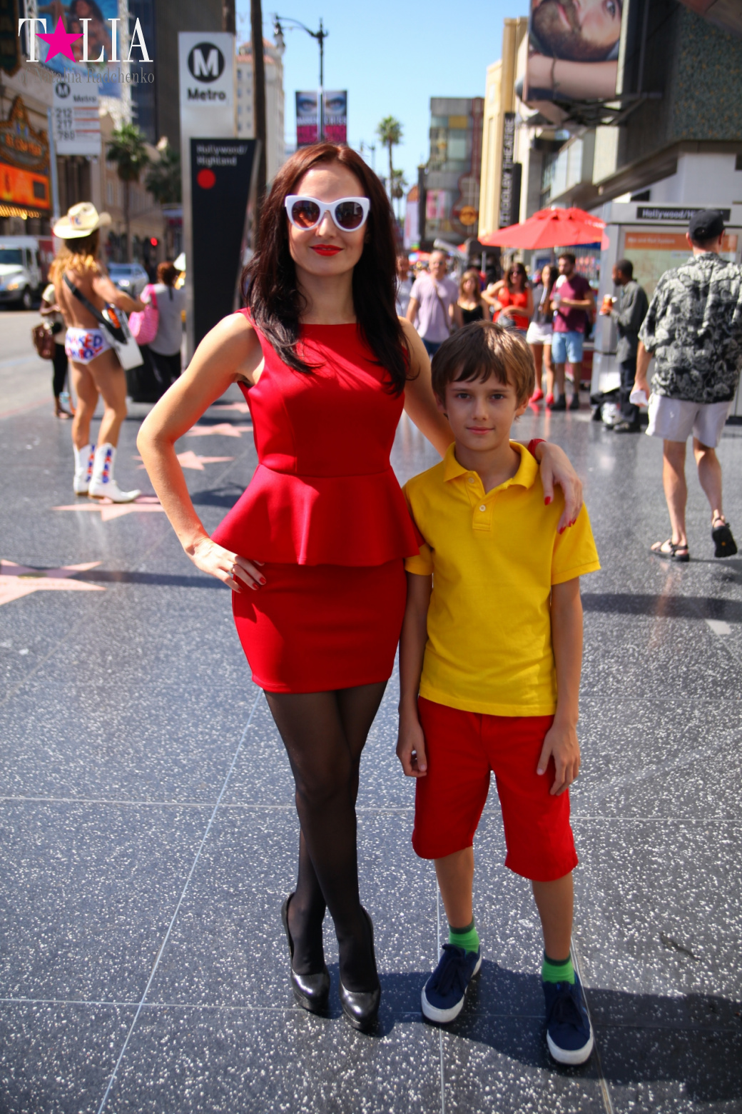 Аллея звезд или Аллея славы в Голливуде (Лос Анджелес, Калифорния)