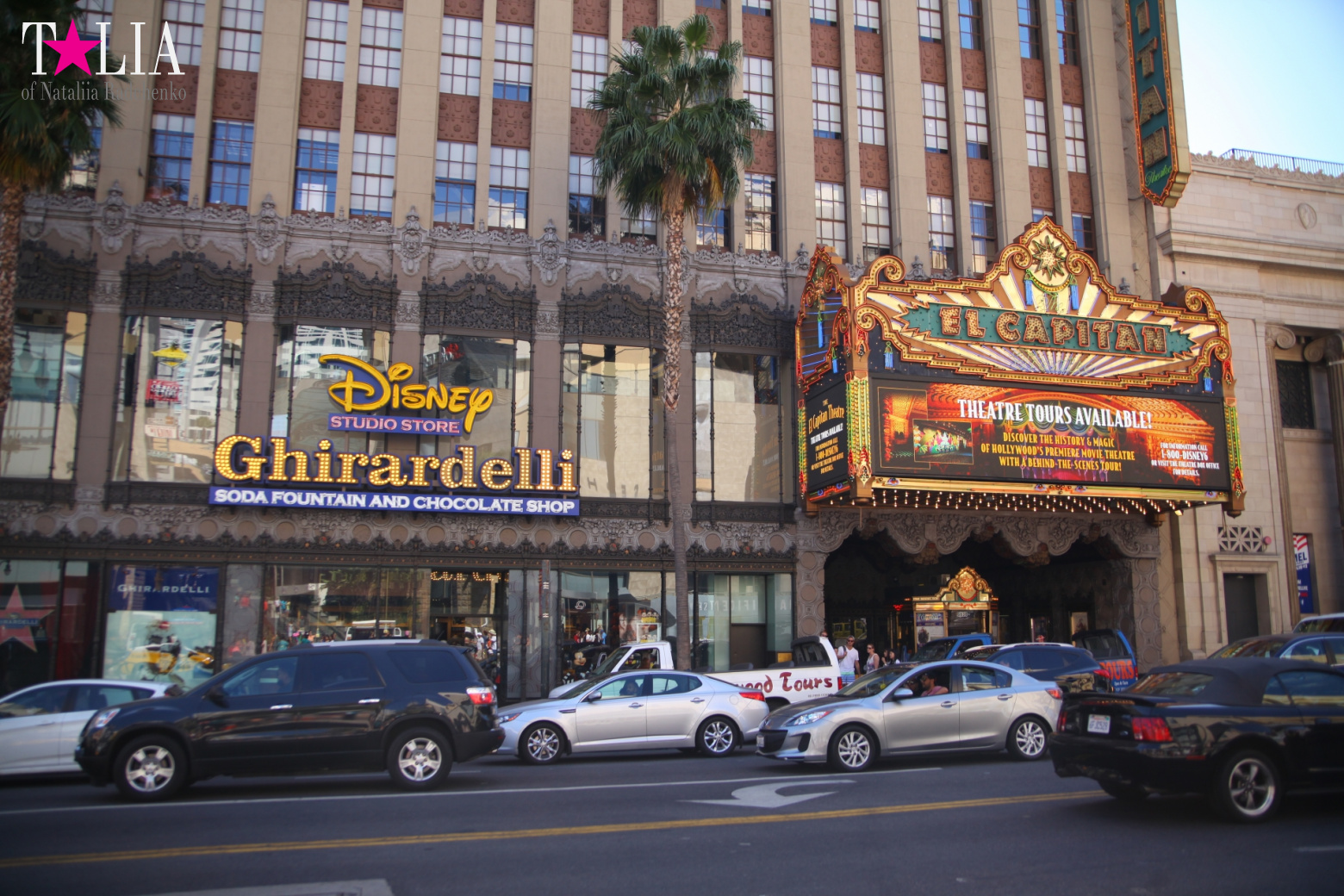 Аллея звезд или Аллея славы в Голливуде (Лос Анджелес, Калифорния)