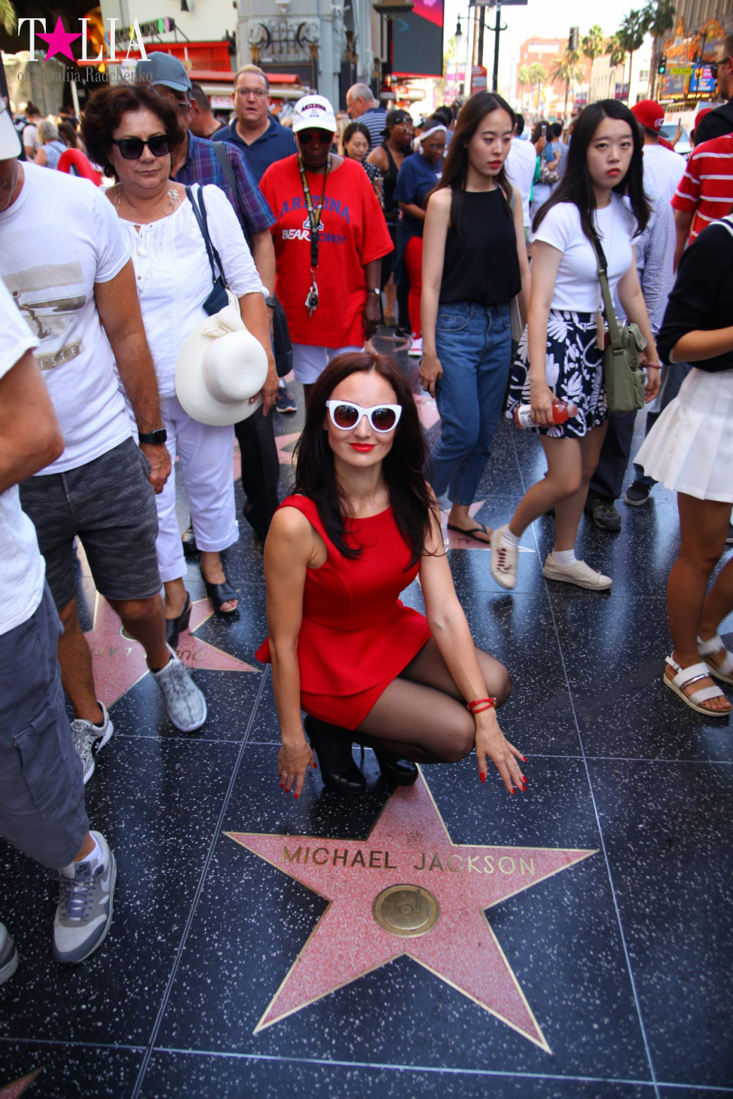 Аллея звезд или Аллея славы в Голливуде (Лос Анджелес, Калифорния)