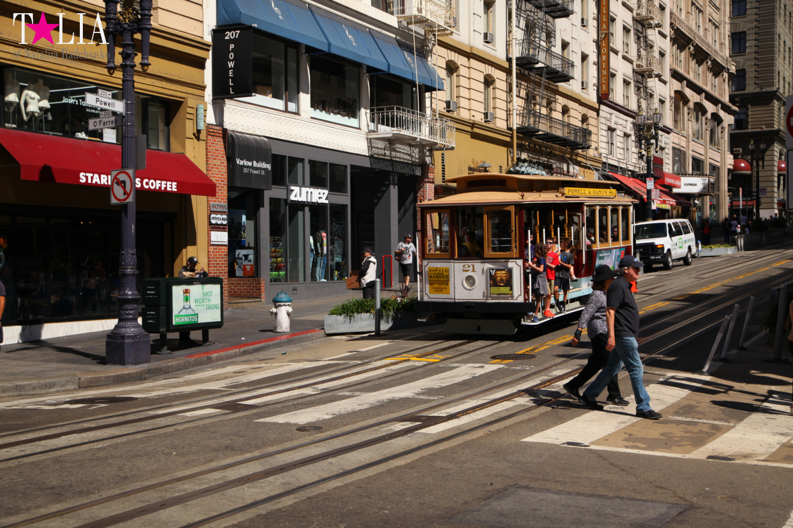 Канатный трамвай Сан-Франциско, Калифорния, США