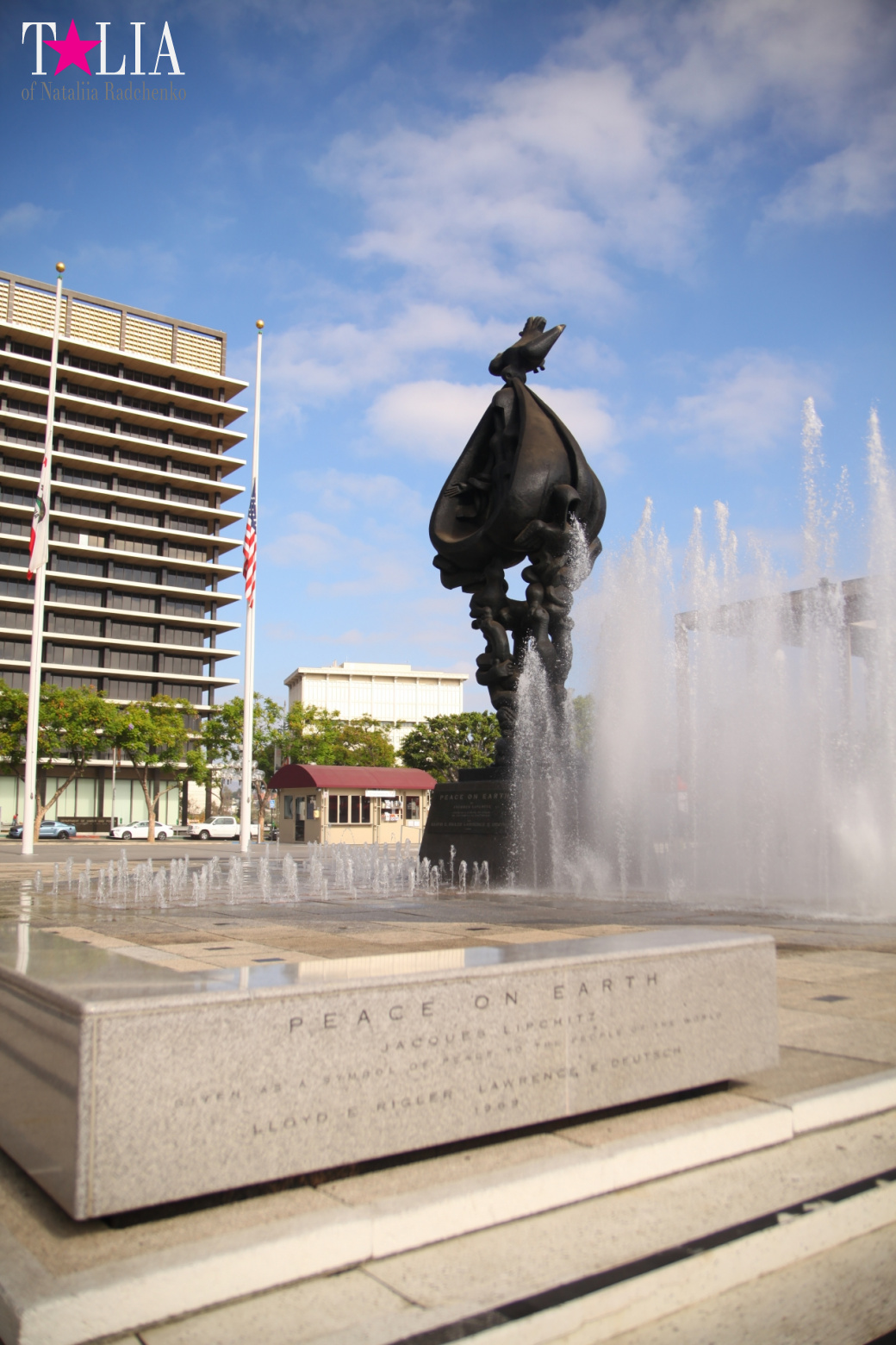 Downtown Los Angeles + Sign LAX (California)
