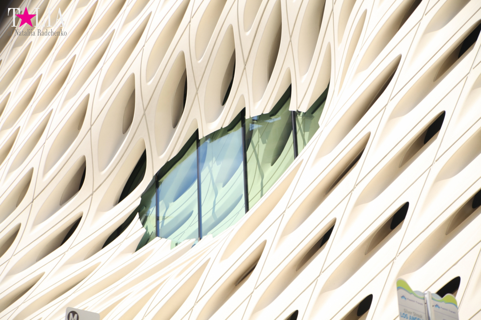 Даунтаун Лос Анджелеса + Знак LAX (Калифорния)