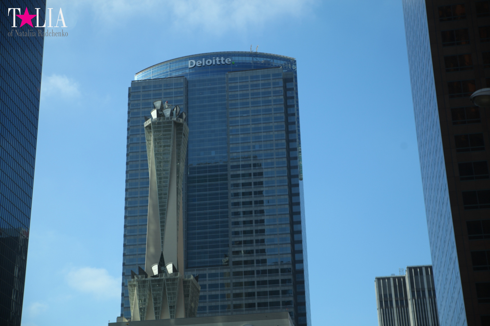 Downtown Los Angeles + Sign LAX (California)