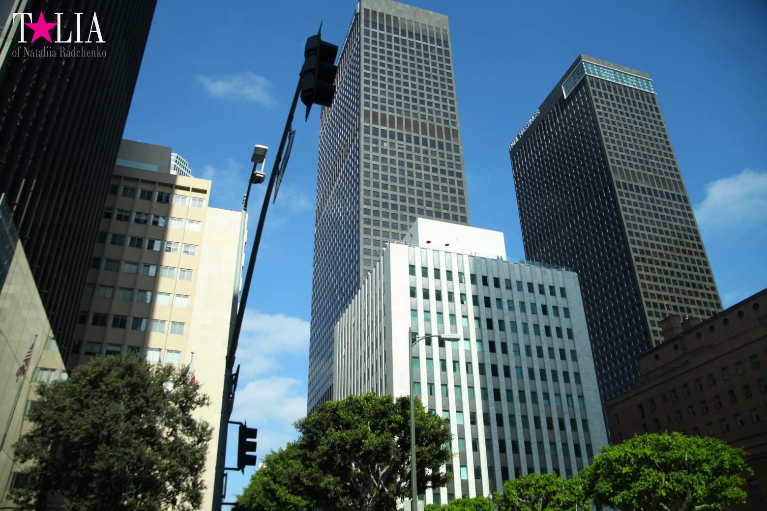 Downtown Los Angeles + Sign LAX (California)