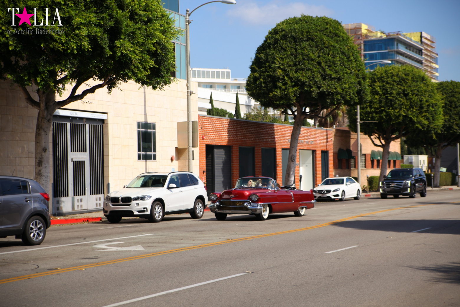 Беверли Хиллз. Знак, Улица Родео Драйв (Лос Анджелес, США)