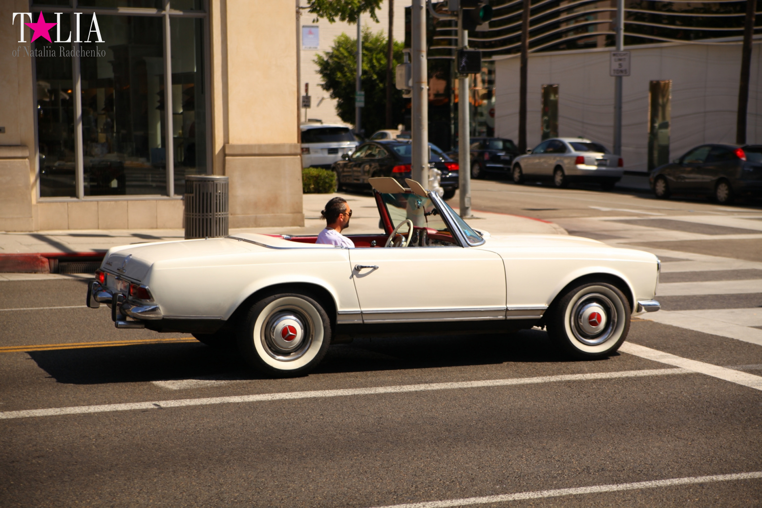 Беверли Хиллз. Знак, Улица Родео Драйв (Лос Анджелес, США)