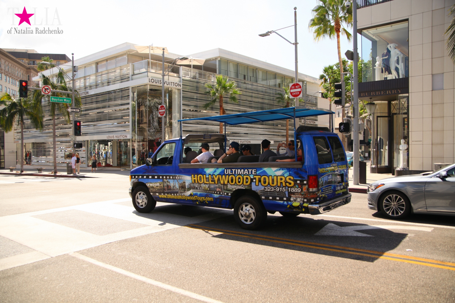 Беверли Хиллз. Знак, Улица Родео Драйв (Лос Анджелес, США)