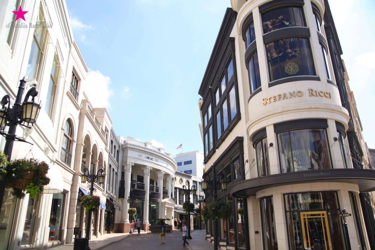 Беверли Хиллз. Знак, Улица Родео Драйв (Лос Анджелес, США)