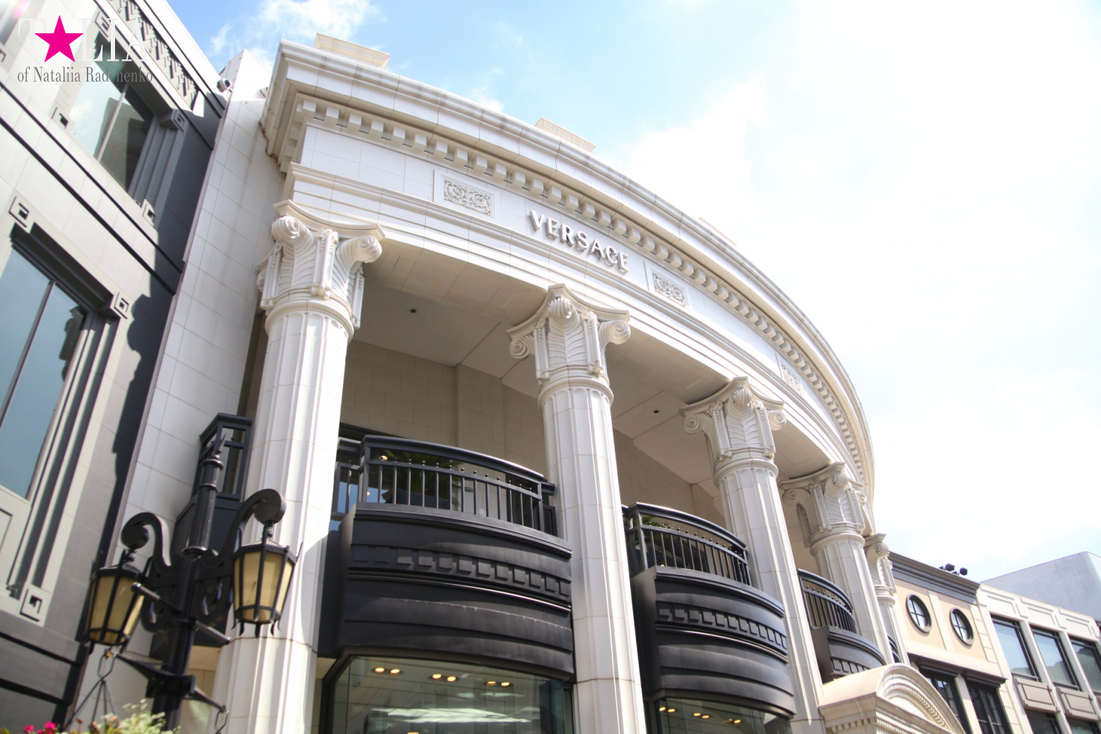 Беверли Хиллз. Знак, Улица Родео Драйв (Лос Анджелес, США)