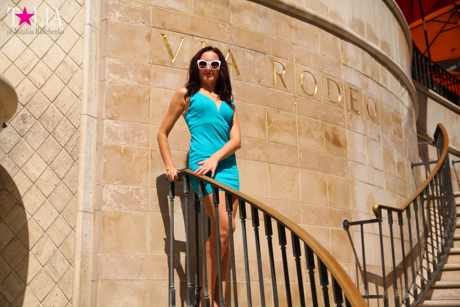 Беверли Хиллз. Знак, Улица Родео Драйв (Лос Анджелес, США)