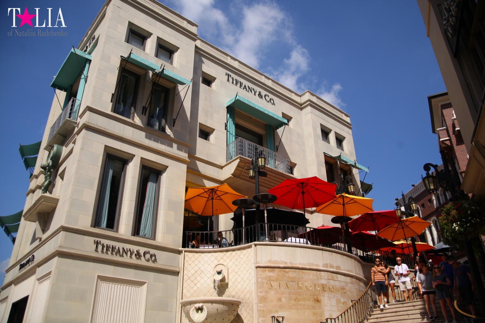 Беверли Хиллз. Знак, Улица Родео Драйв (Лос Анджелес, США)