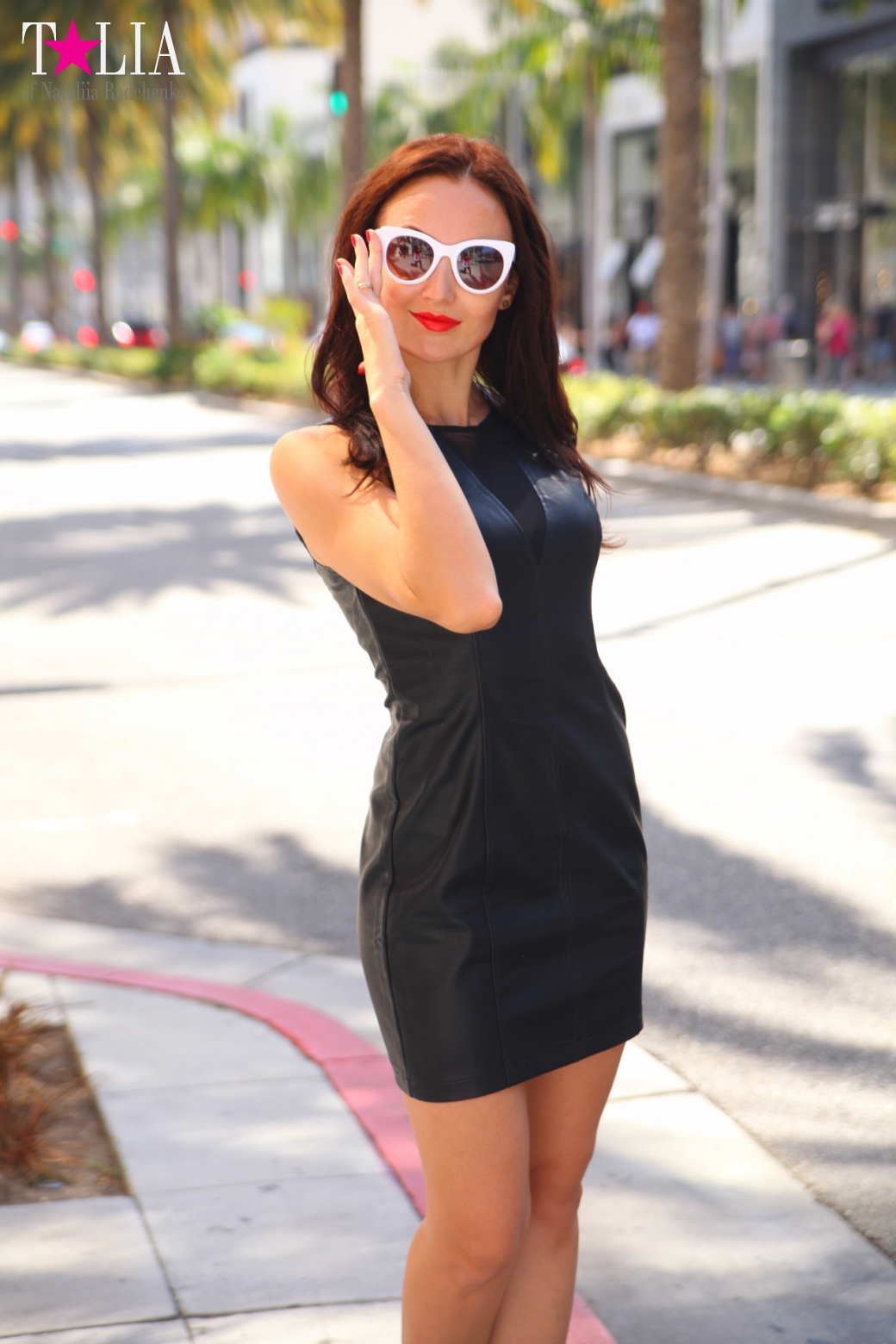 Родео-Драйв в Беверли Хиллз. Лос-Анджелес, Калифорния, США