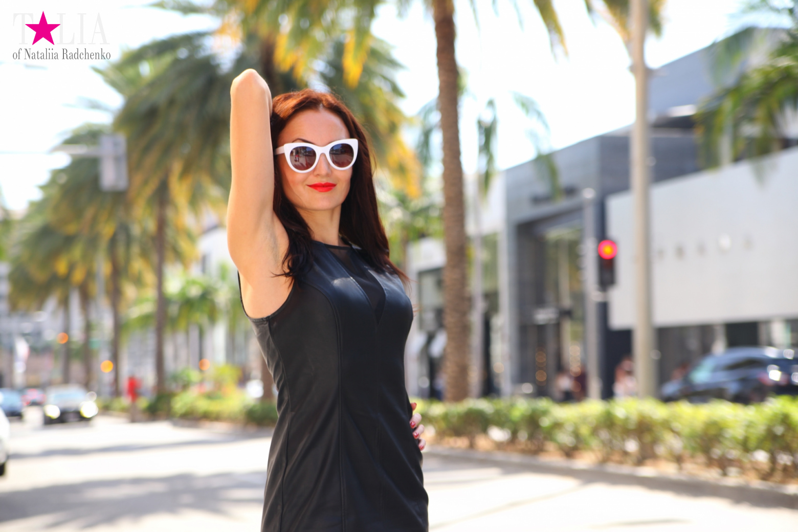 Родео-Драйв в Беверли Хиллз. Лос-Анджелес, Калифорния, США