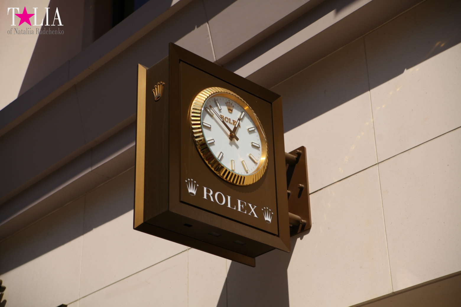 Родео-Драйв в Беверли Хиллз. Лос-Анджелес, Калифорния, США