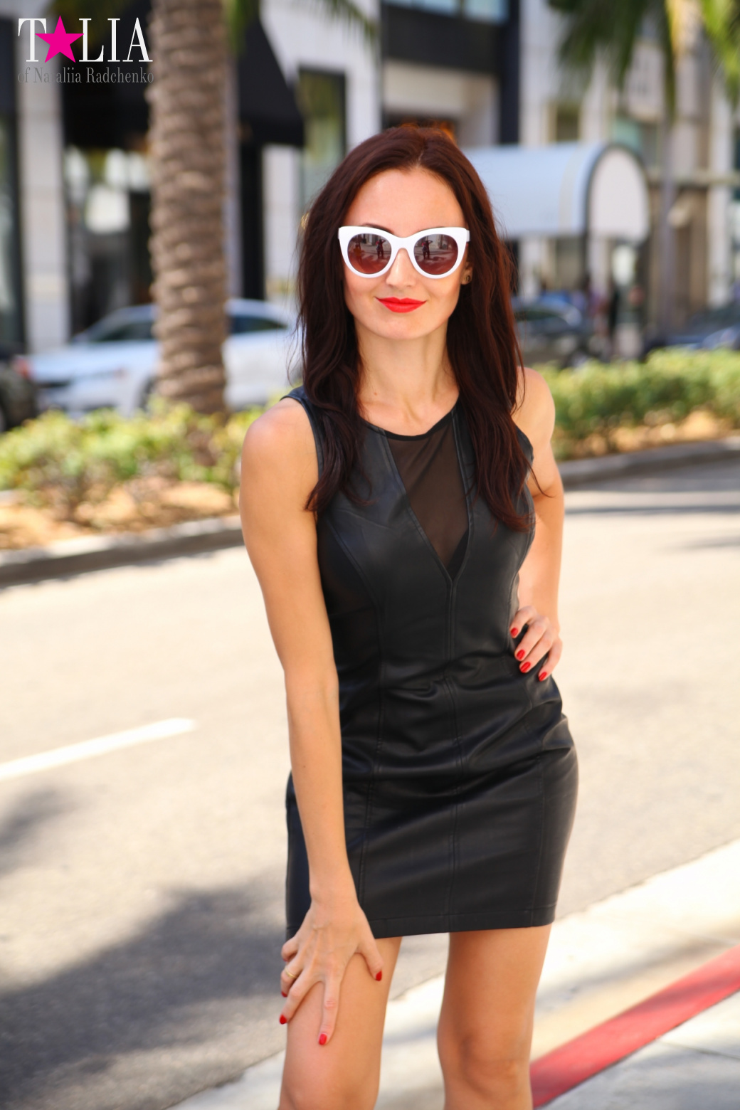 Родео-Драйв в Беверли Хиллз. Лос-Анджелес, Калифорния, США