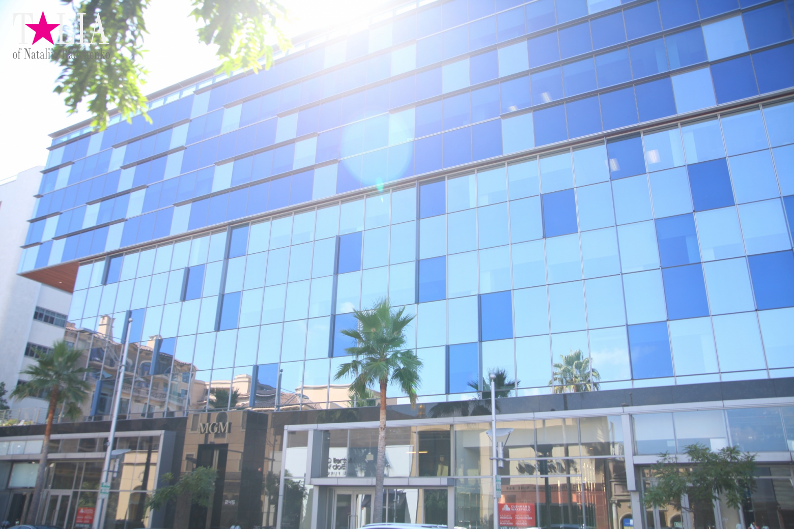 Родео-Драйв в Беверли Хиллз. Лос-Анджелес, Калифорния, США