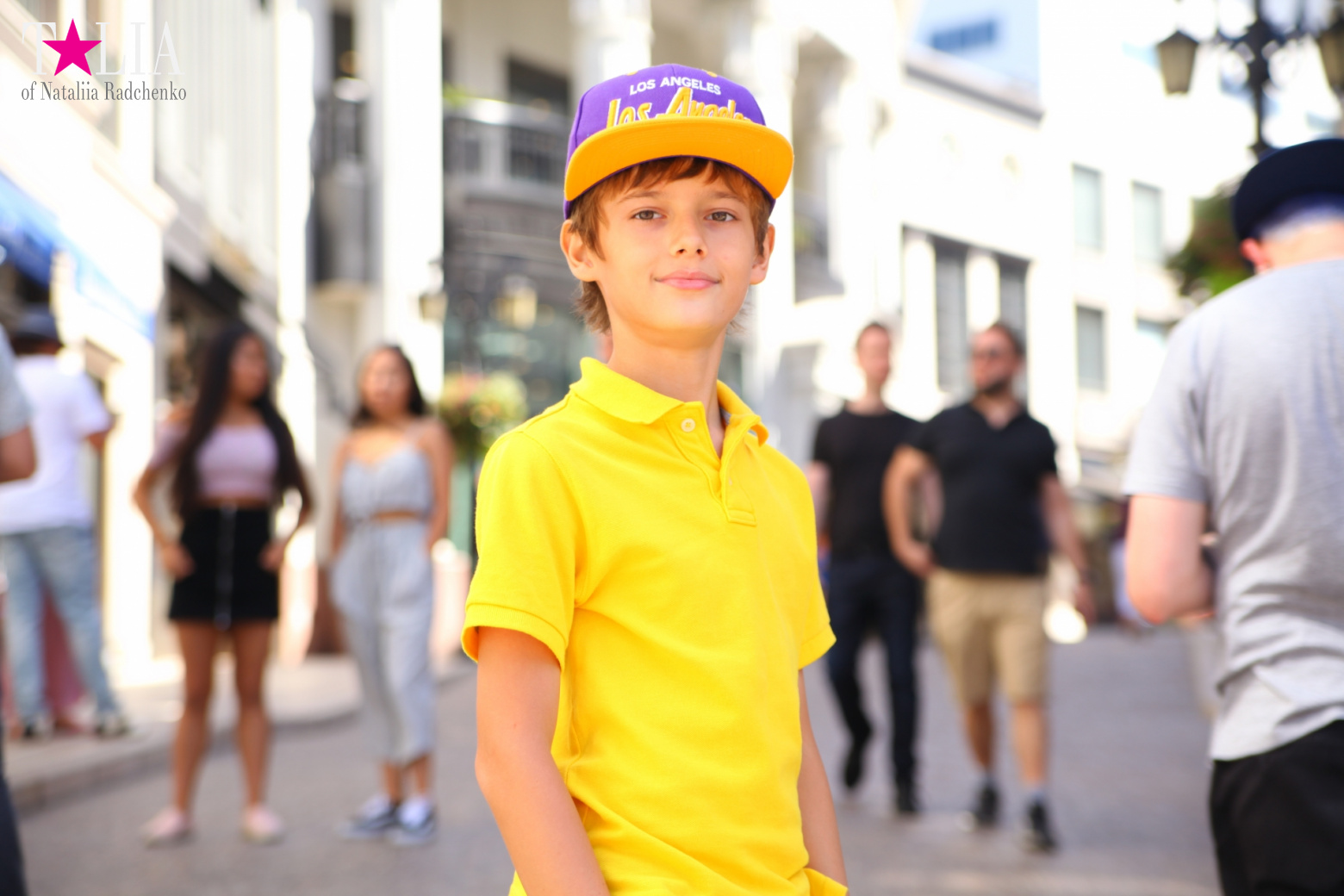 Родео-Драйв в Беверли Хиллз. Лос-Анджелес, Калифорния, США