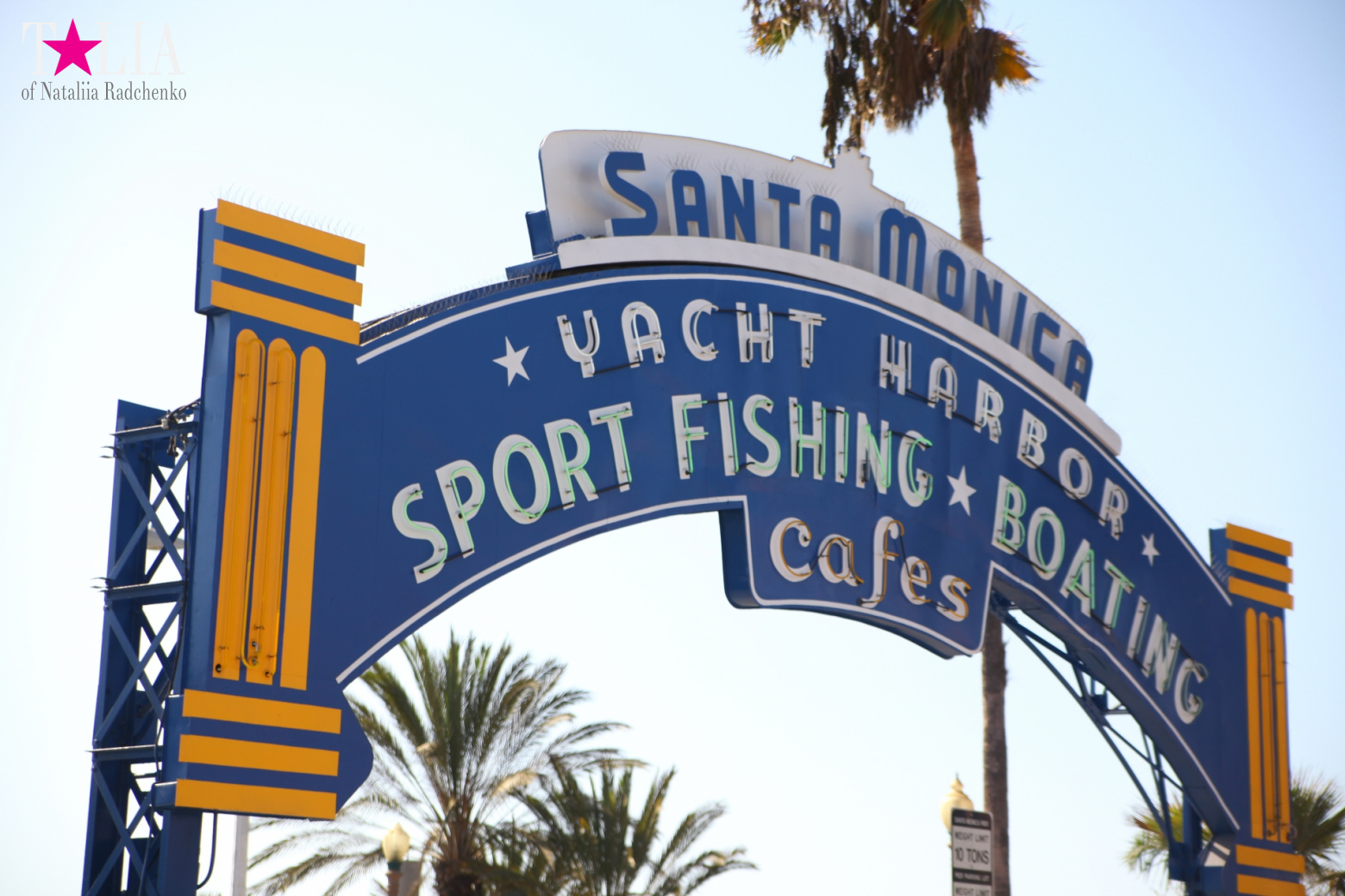 Пирс Санта-Моники в Лос-Анджелесе