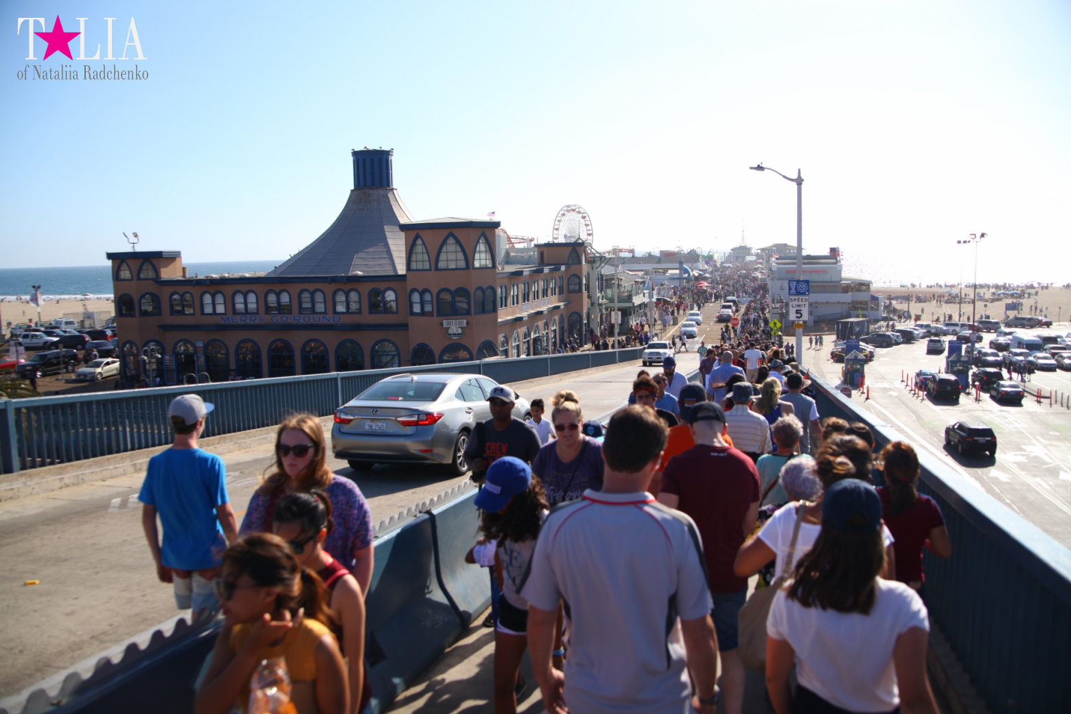 Santa Monica Pier in Los Angeles