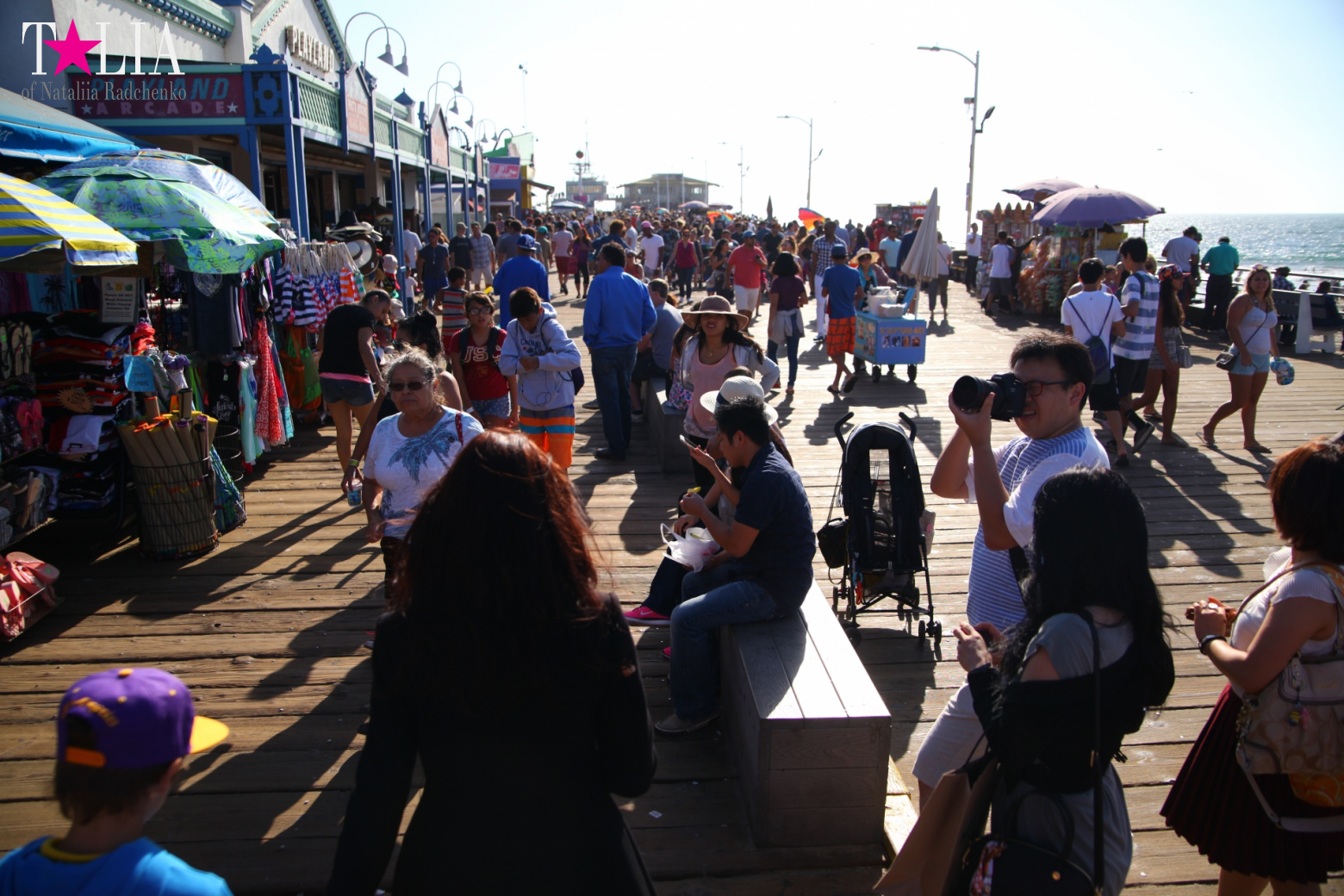 Santa Monica Pier in Los Angeles
