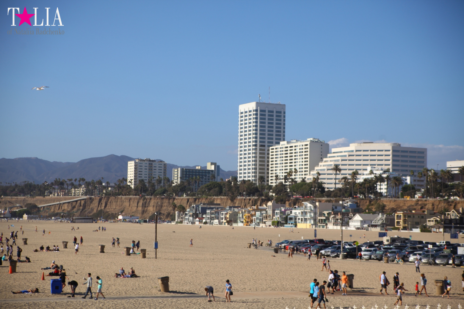 Пирс Санта-Моники в Лос-Анджелесе