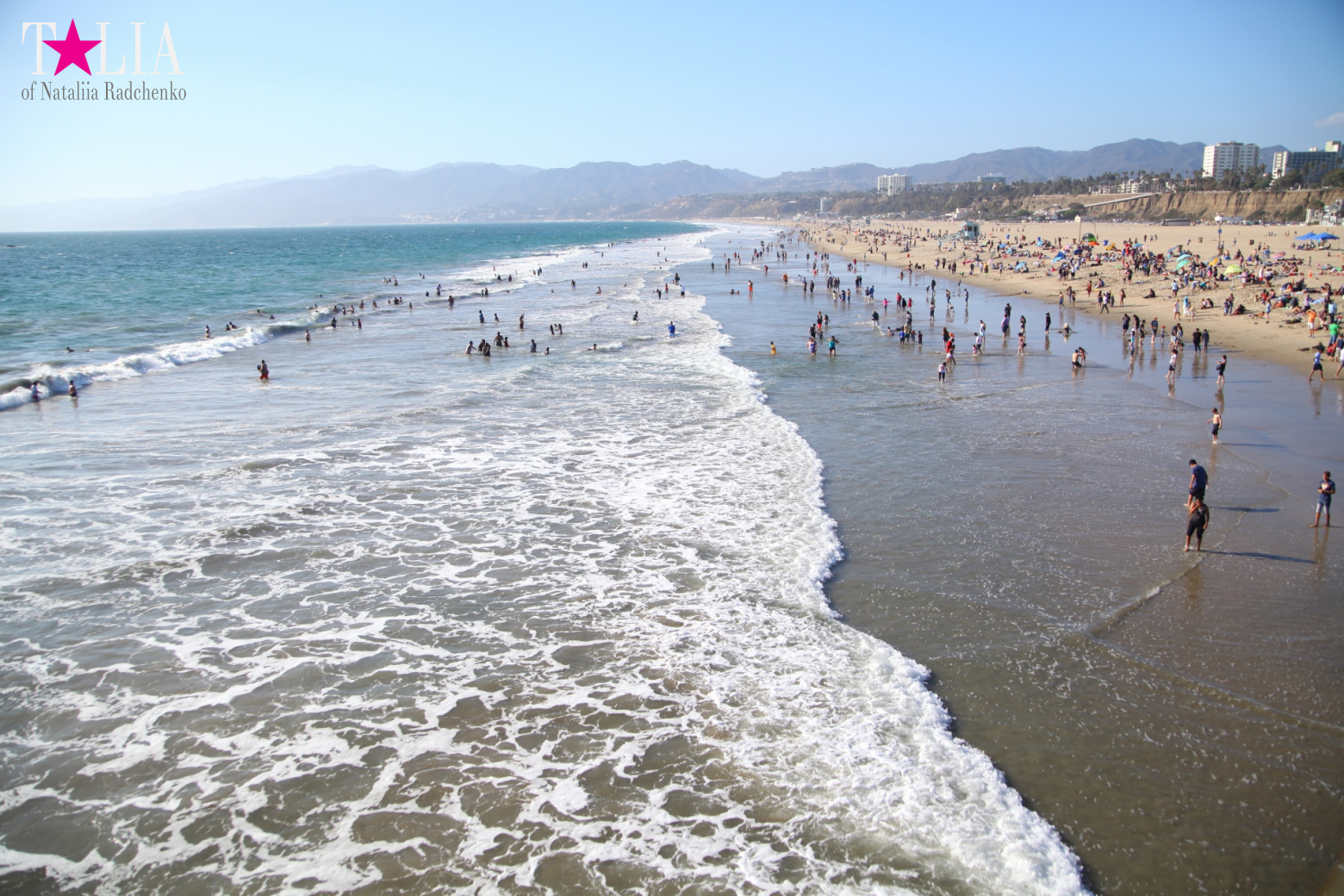 Пирс Санта-Моники в Лос-Анджелесе