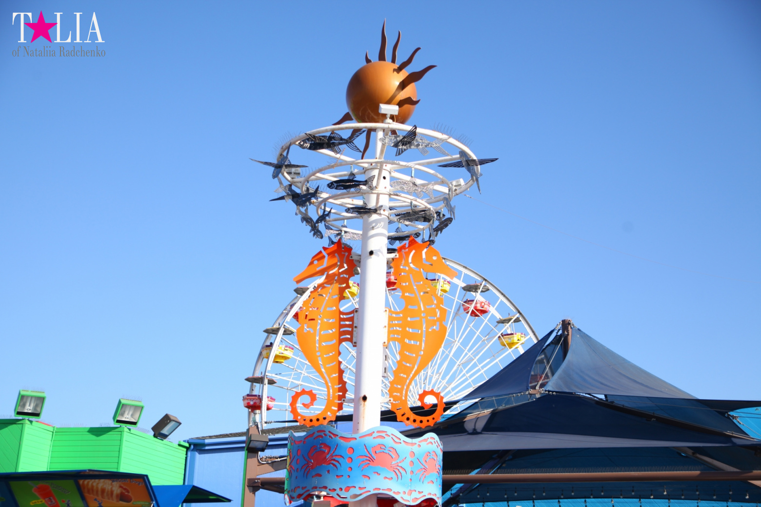 Пирс Санта-Моники в Лос-Анджелесе