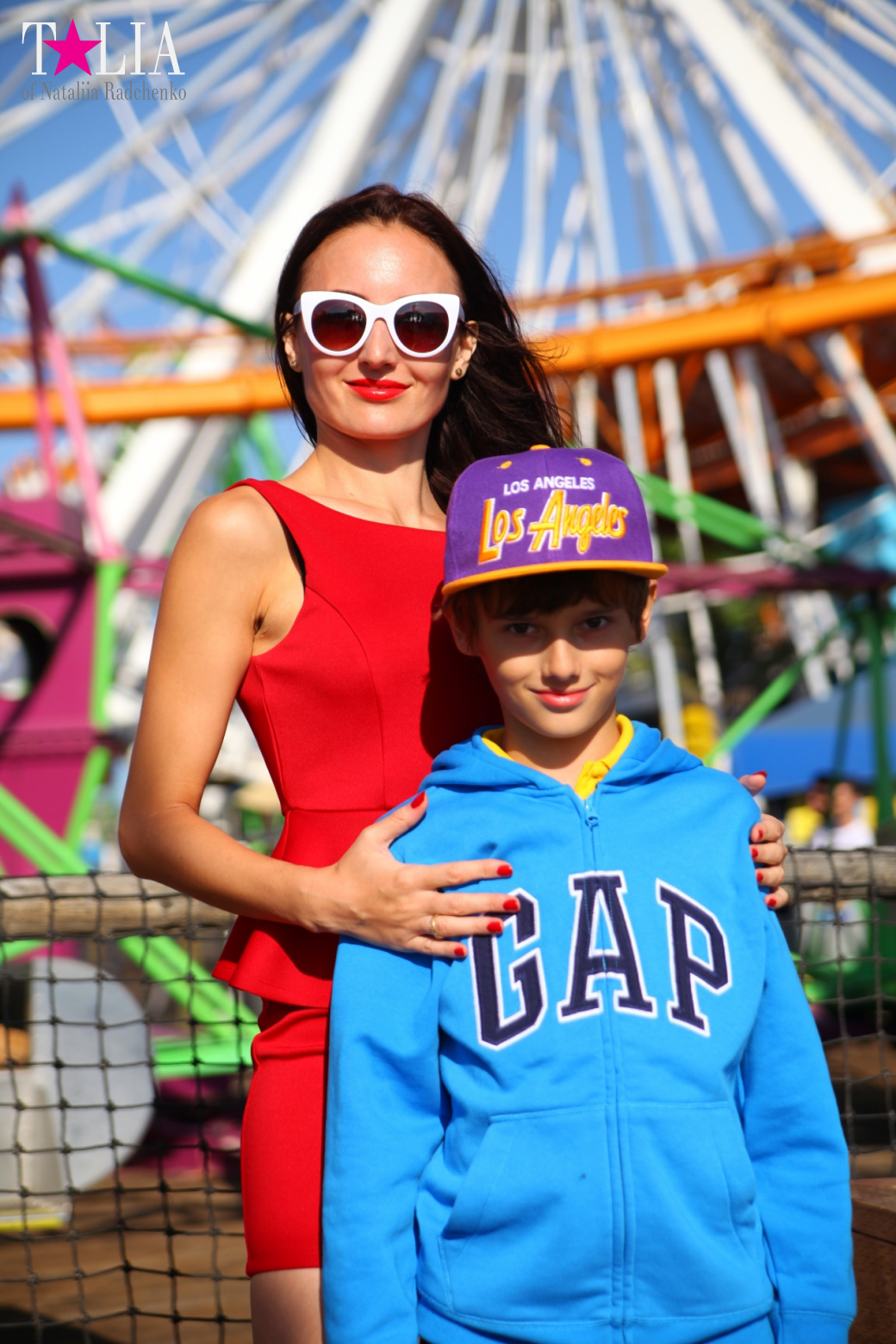 Пирс Санта-Моники в Лос-Анджелесе