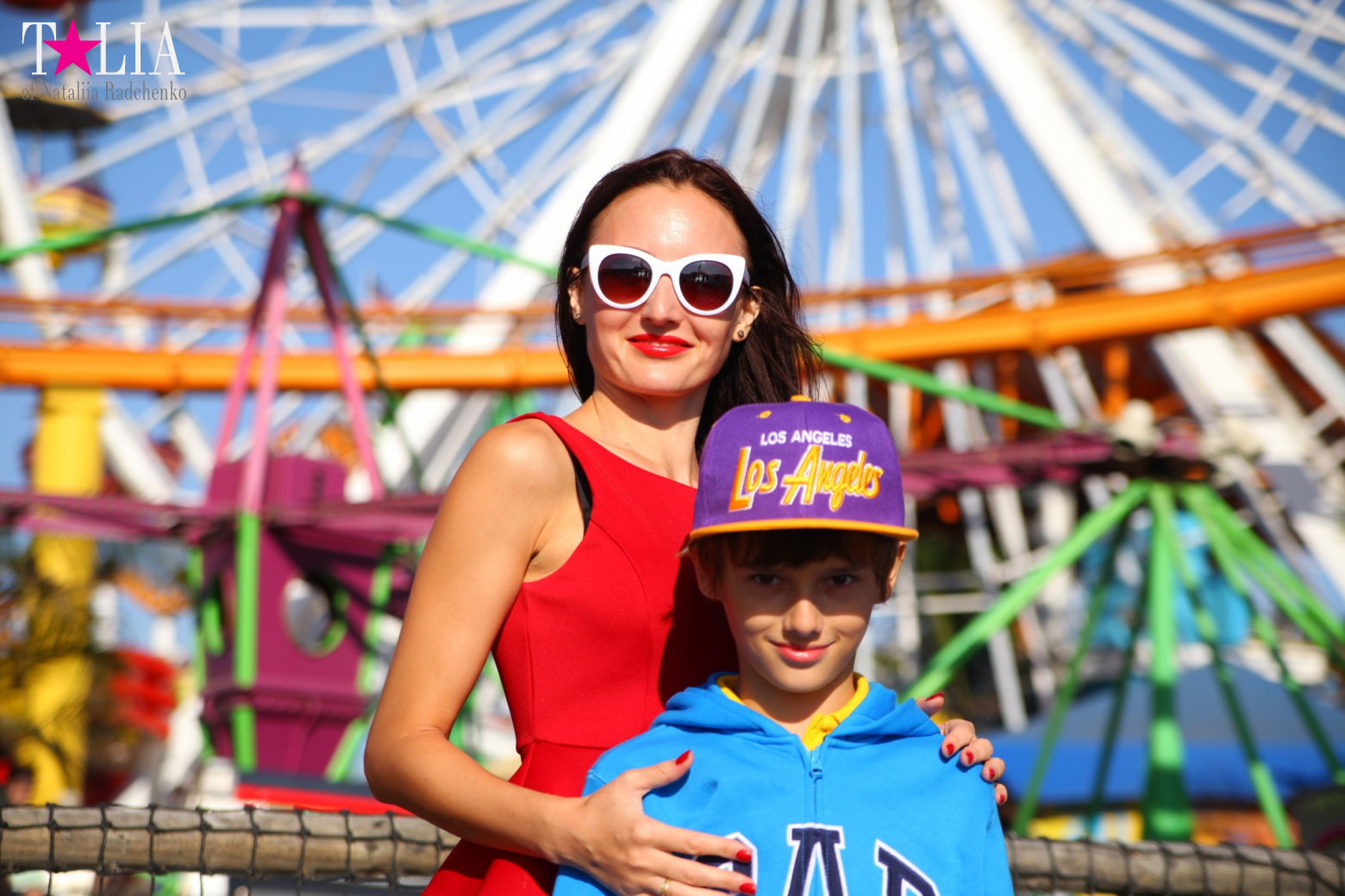 Пирс Санта-Моники в Лос-Анджелесе