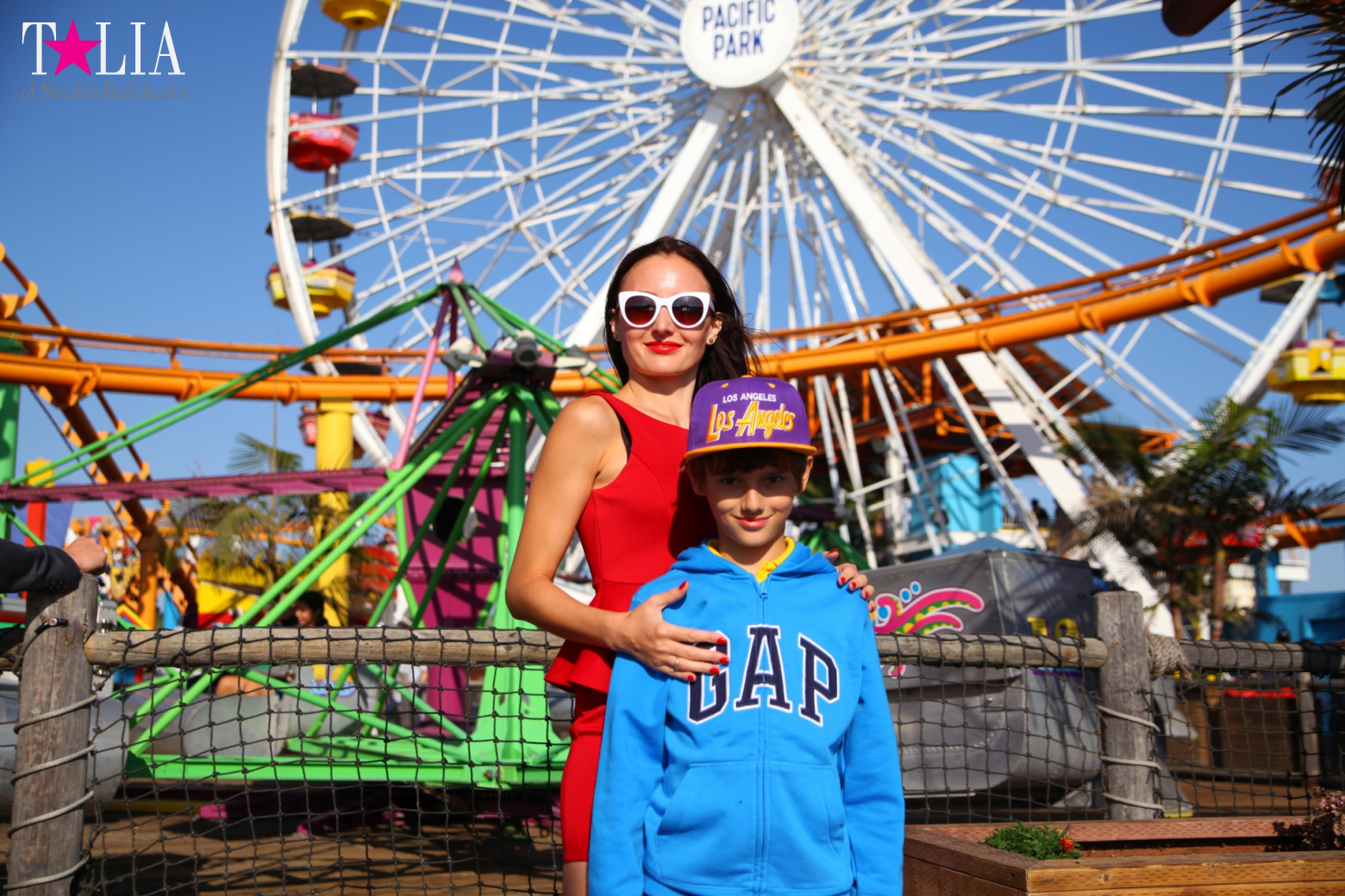 Пирс Санта-Моники в Лос-Анджелесе