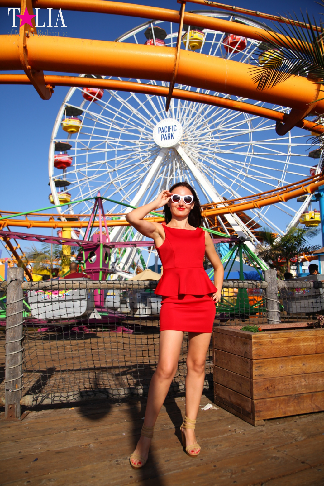 Пирс Санта-Моники в Лос-Анджелесе