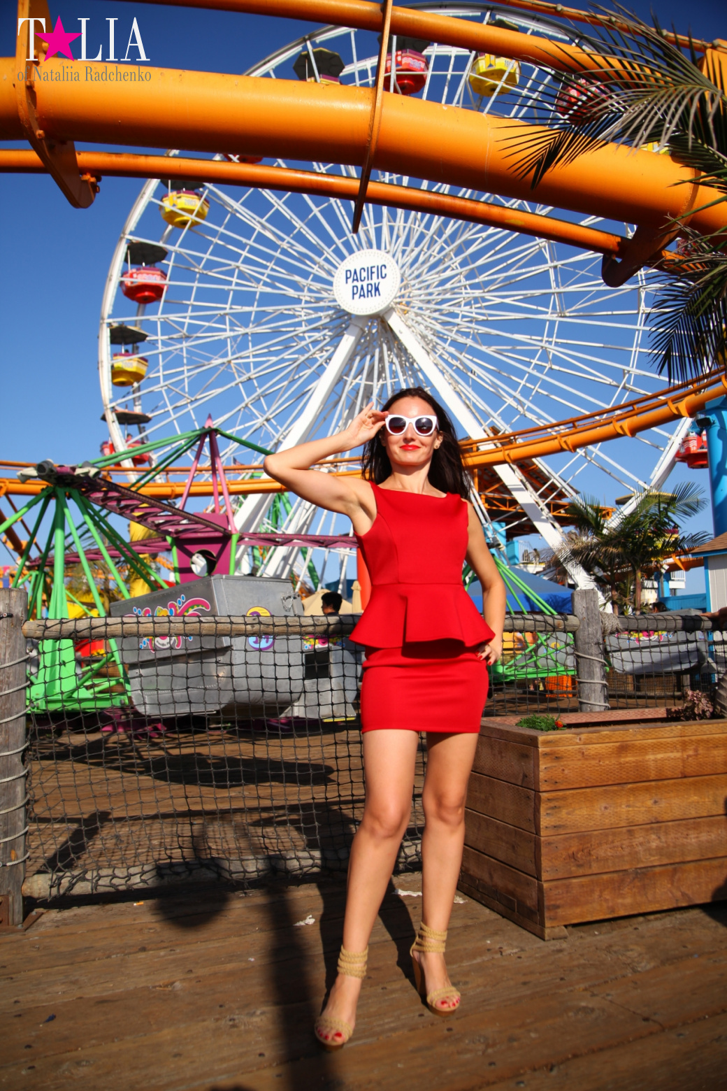 Пирс Санта-Моники в Лос-Анджелесе