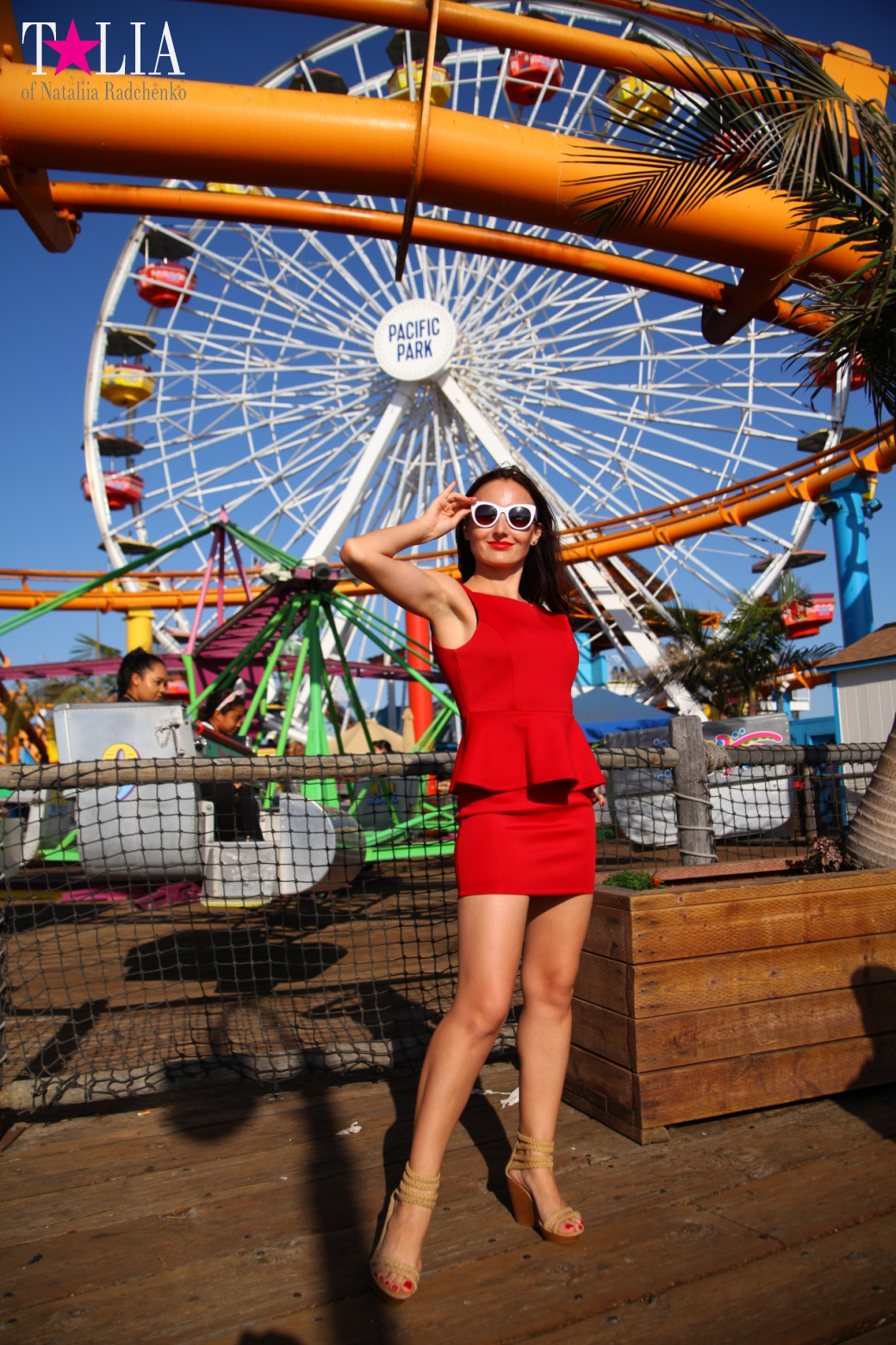 Пирс Санта-Моники в Лос-Анджелесе