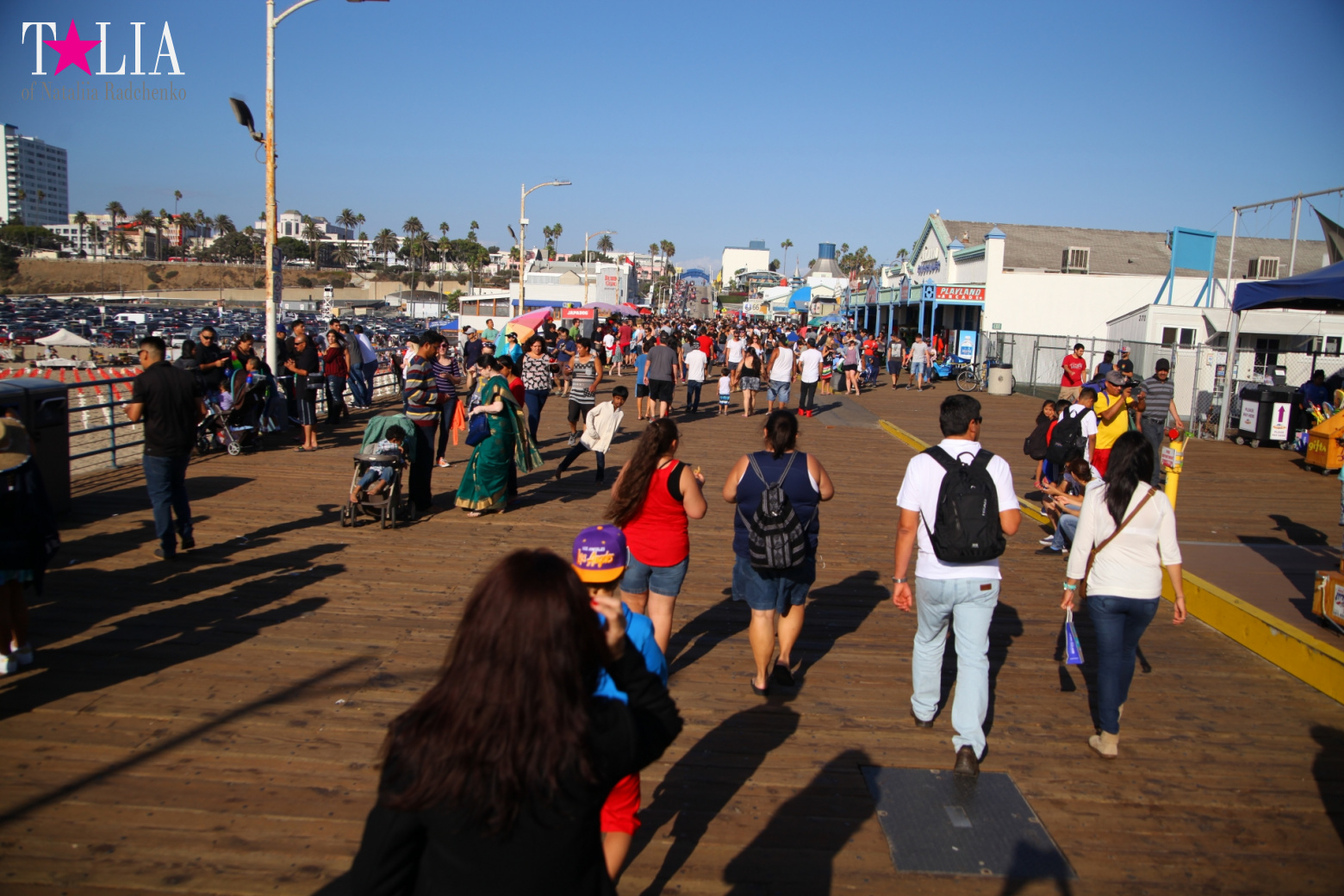 Santa Monica Pier in Los Angeles