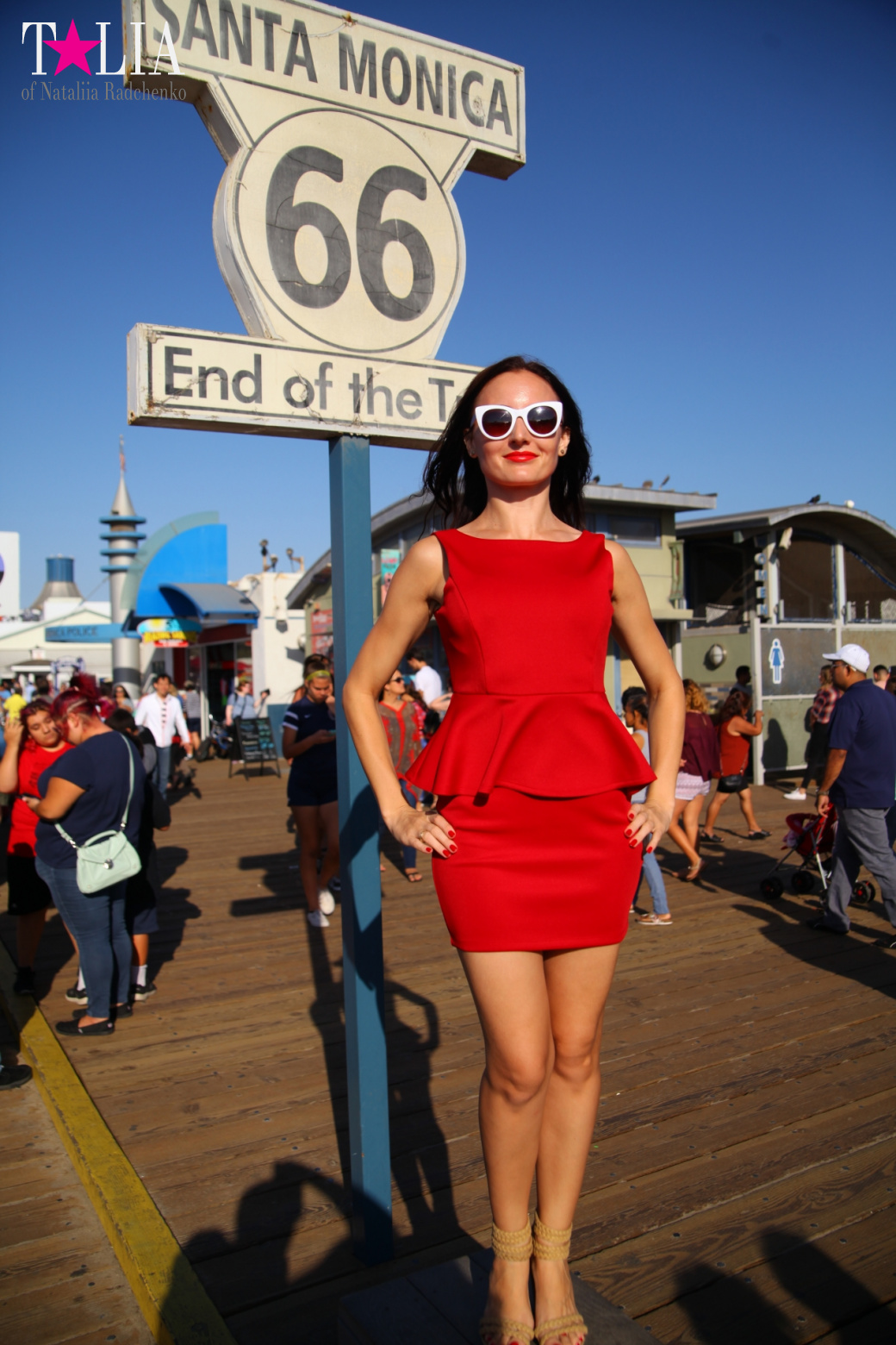 Пирс Санта-Моники в Лос-Анджелесе