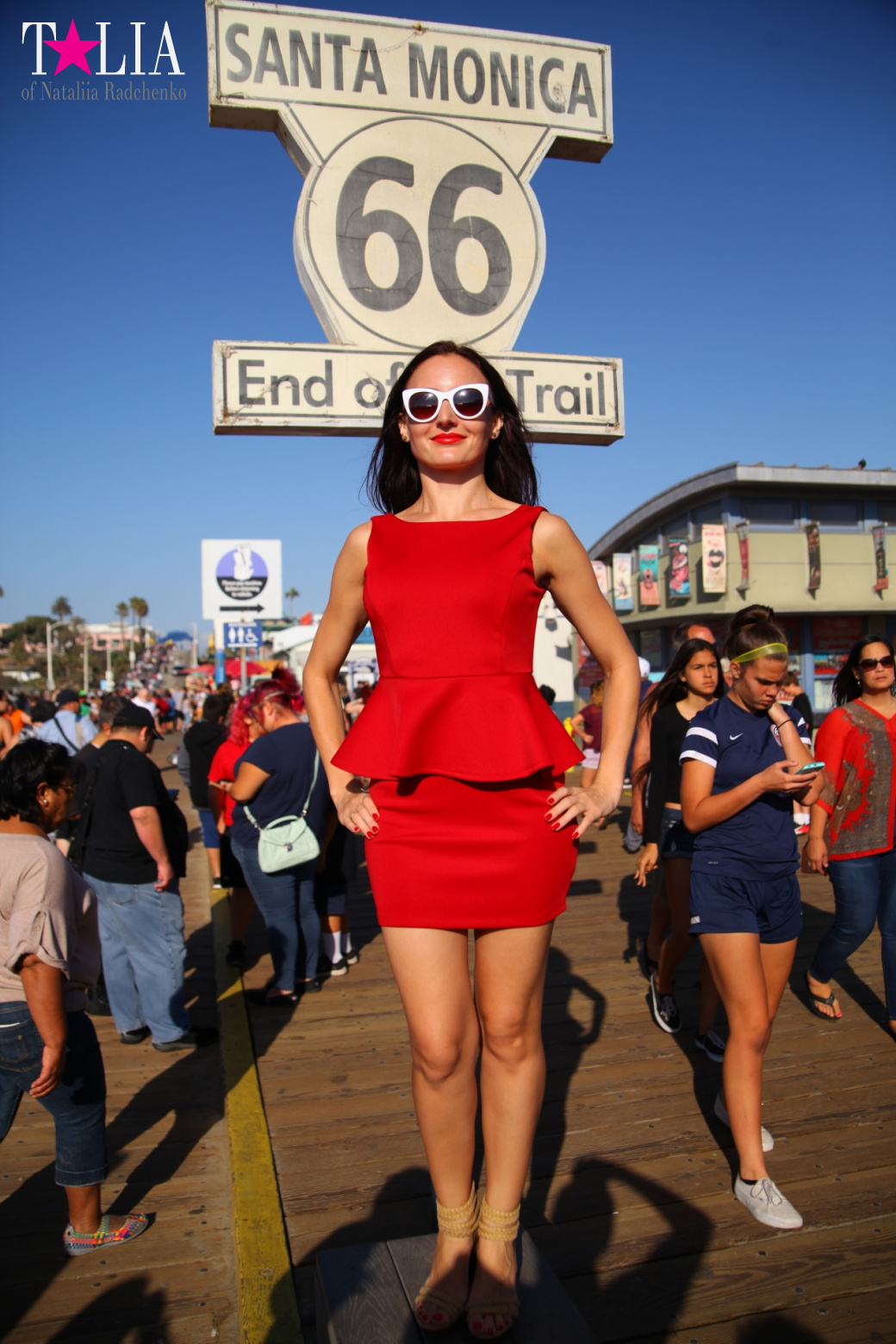 Пирс Санта-Моники в Лос-Анджелесе