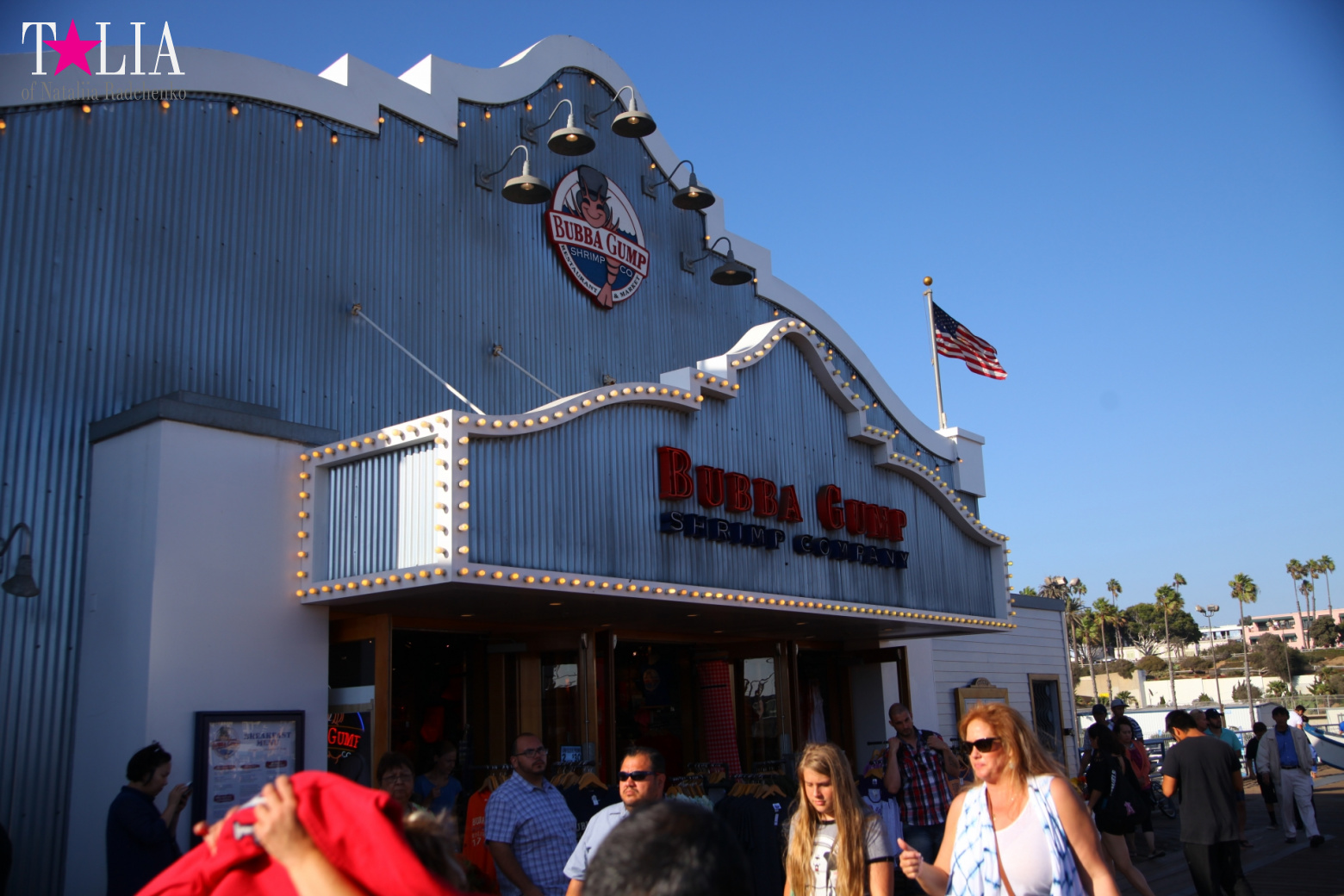 Пирс Санта-Моники в Лос-Анджелесе