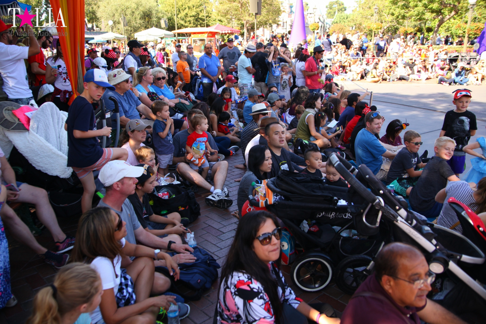 Mickey's Parade in Disneyland Park of California (Anaheim, Los Angeles)