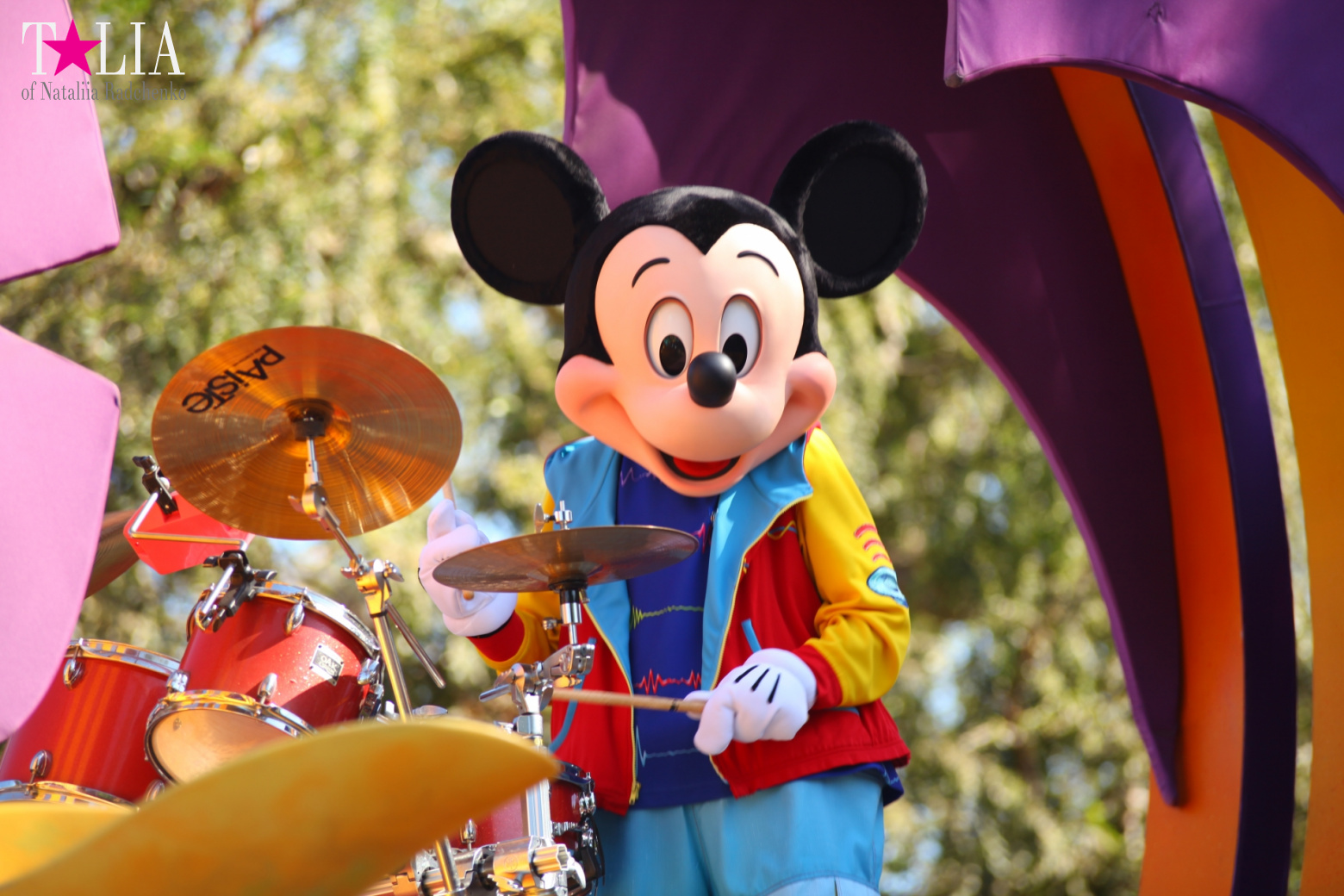 Mickey's Parade in Disneyland Park of California (Anaheim, Los Angeles)
