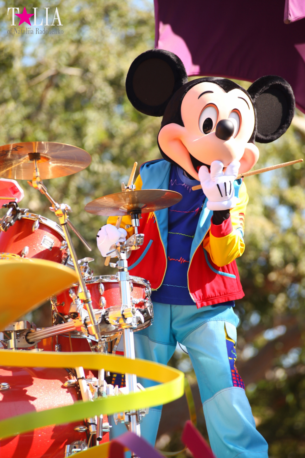 Mickey's Parade in Disneyland Park of California (Anaheim, Los Angeles)